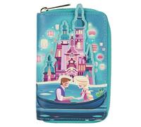 Loungefly Tangled Rapunzel Castle Glow in the Dark Zip Around Wallet
