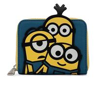 Loungefly Triple Minion Zip Around Wallet