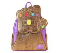 Loungefly Marvel Shine Thanos Gauntlet Mini Rucksack, Mehrfarbig/Meereswellen (Ocean Tides), Einheitsgröße
