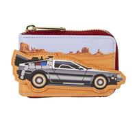 Loungefly Universal Back to the Future 40th Anniversary Delorean Akkordeon-Geldbörse, mehrfarbig, Modern