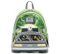 Loungefly Universal Back to the Future Light Up DeLorean Damen Rucksack, Mehrfarbig, Btfbk0007