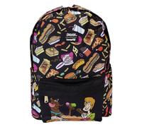 Loungefly Scooby-Doo Snacks All-Over Print Nylon Full-Size Rucksack, Mehrfarbig, Modern