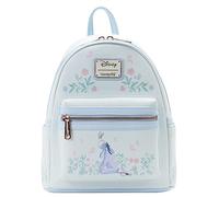 Loungefly Eeyore Mini-Rucksack, Handtasche, Blumenmuster, Doppelriemen, Blau, Mini, Mini Rucksack