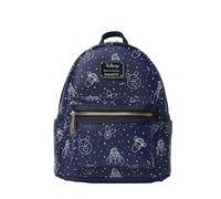 Loungefly Winnie Puuh Mini-Rucksack, Handtasche, Sternbild, Doppelriemen, Marineblau