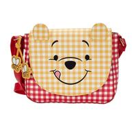 Loungefly Winnie Puuh Umhängetasche mit Gingham-Muster, Winnie The Pooh, Einheitsgröße, Umhängetasche