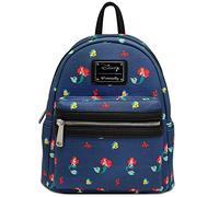 Loungefly x Disney Ariel Flounder Sebastian AOP Mini Backpack