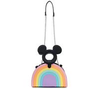 Loungefly x Mickey Mouse Pastel Rainbow Handled Crossbody Bag (One Siz