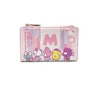 Loungefly X Sanrio Hello Kitty Kawaii Geldbörse mit Klappdeckel, Bedruckt, Rosa, one Size, Geldbörse mit Reißverschluss