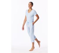 SCHIESSER - Hose 3/4 hellblau - Gr. - 42