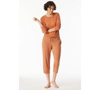 Loungehose 3/4-lang Modal Ornament multicolor - Mix+Relax 38