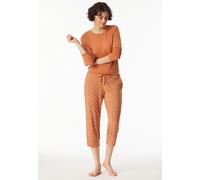 Loungehose 3/4-lang Modal Ornament multicolor - Mix+Relax 44