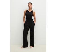 Loungehose MARC O'POLO, Damen, Gr. S, N-Gr, schwarz, Jersey, Obermaterial: 50% Polyester, 43% Modal, 7% Elasthan, Hosen Loungehose (83877140-S) schwarz