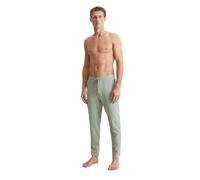 Loungehose MARC O'POLO, Herren, Gr. M, N-Gr, grün (sea spray), Single Jersey, Obermaterial: 100% Baumwolle, unifarben, bequem lang, Hosen Loungehose, mit Tunnelzug und Bindeband (34122937-M) sea spray
