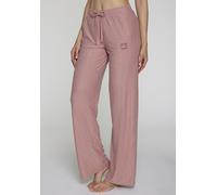 Loungehose VIVANCE ACTIVE, Damen, Gr. L (44/46), N-Gr, rosa meliert, Trikot, Obermaterial: 88% Polyester, 12% Elasthan, meliert, figurumspielend lang, Hosen Loungehose, mit weitem Bein und Teilungsnäh