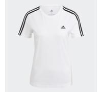 Adidas Essentials Slim 3 Stripes Kurzarm T-shirt XXL White / Black (Herstellerartikelnummer: GL0783/2XL)