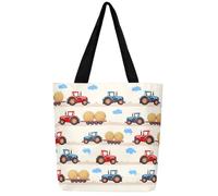 Loussiesd Dino Leinwand Einkaufstasche Erwachsene Dinosaurier Stofftasche 3D Dino Druck Stoffbeutel Wildtiere Tragetasche Grün Einkaufsbeutel Männer Frauen Handtasche Schularbeit Strand