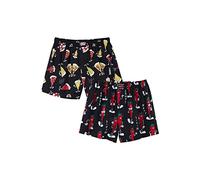 Lousy Livin 2pack Pizza & Chilli Boxershorts (as3, Alpha, s, Regular, Regular)