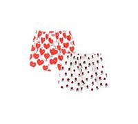 Lousy Livin 2pack Rose & Valentines Boxershorts (as3, Alpha, l, Regular, Regular)