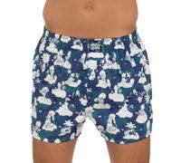 Lousy Livin Boxershorts Blau gemustert