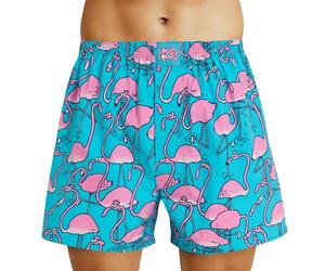 Lousy Livin Boxershorts Türkis mit Flamingo