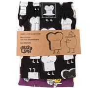 Lousy Livin "Toast Zitrone" mit coolen Comic-Motiven (53751440-L) lila, schwarz