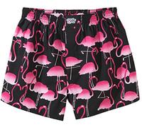 Lousy Livin Underwear Herren Boxershorts Flamingos Black, Black, S
