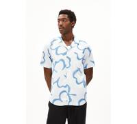 ARMEDANGELS LOVAAR CLOVER - Männer Relaxed Fit Hemd - beige XL undyed-pigment blue
