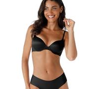 Lovable Damen Leggermente Imbottito E Con Ferretto Smooth Comfort BH, Undurchsichtige, Schwarz, 80C