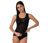 Lovable Damen Spalline Larghe E Girocollo in Modal E Cashmere - Cuciture Piatte, Invisibili - Traspirante, Calda, Morbida - Maglieria Tanktop (1er Pack)