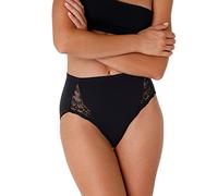 Lovable Slip Midi in Stretch-Baumwolle mit Spitze Lovely Charm Damen , Schwarz , 3/M