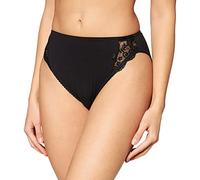Lovable Slip Mini in Stretch-Baumwolle mit Spitze Lovely Charm Damen , Schwarz , 4/L
