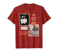Love Actually to Me You Are Perfect T-Shirt, Herren, Cranberry, M