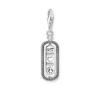 Thomas Sabo Charm-Anhänger - Unendlichkeit Liebe Frieden 1883-643-14 - Sterling Silber - Zirkonia