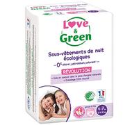 Love et Green Nachtwäsche, Kinder, umweltfreundlich, 4 - 7 Jahre, 15 Stück