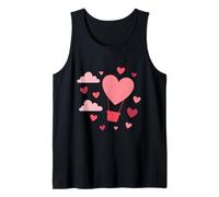 Love in The Air Herzballon-Design Tank Top