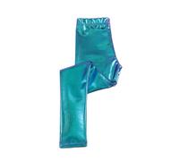 Love Life Metallic Leggings - Glamouröse Kinderleggings in Blau, für 7-8 Jahre