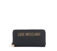 Love Moschino Bold Love Geldbörse schwarz, Lederimitat, Damen