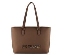 Love Moschino Bold Love Shopper Tasche 38 cm braun