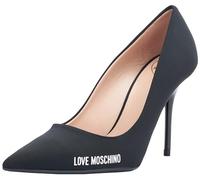 Love Moschino Damen Absatz-Dekollete, Schwarz, 39 EU