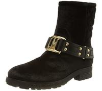 Love Moschino Damen Collezione Autunno Inverno 2021 Stiefelette, Schwarz, 36 EU