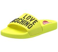 Love Moschino Damen Ja28052g1gi1340035 Mule, Neongelb, 35 EU
