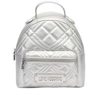 Love Moschino Damen Jc4148pp1mla196b Rucksack, Silber