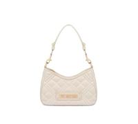 Love Moschino Quilted Schultertasche 25 cm weiss