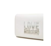 Love Moschino Smart Daily Umhängetasche weiß, Lederimitat, Damen