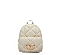Love Moschino Damen Rucksack JC4037PP1MLC0, elfenbein, Taglia unica, Lifestyle