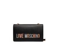 Love Moschino Logo Schultertasche 25 cm black