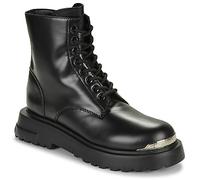 Love Moschino Damenstiefel SQUARE LOVE ANKLE BOOT in Schwarz 37