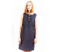 Love Moschino Denim Kleid mit Schleifendetails - Größe: 42