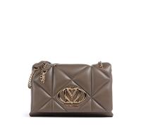 Love Moschino Embossed Q Schultertasche taupe, Lederimitat, Damen