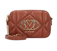 Love Moschino Embossed Umhängetasche 21 cm braun